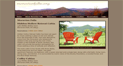 Desktop Screenshot of moravianfalls.org