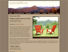 Tablet Screenshot of moravianfalls.org